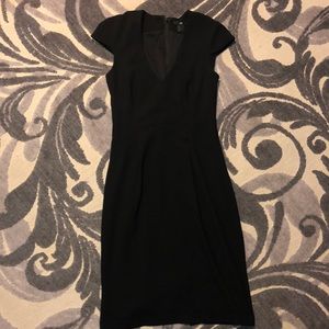 Black cocktail dress